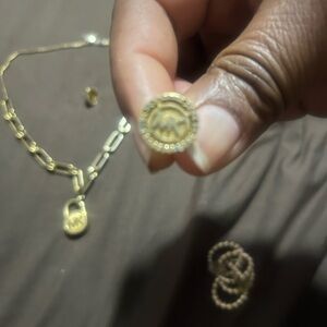 Gold Women's Jewelry Set